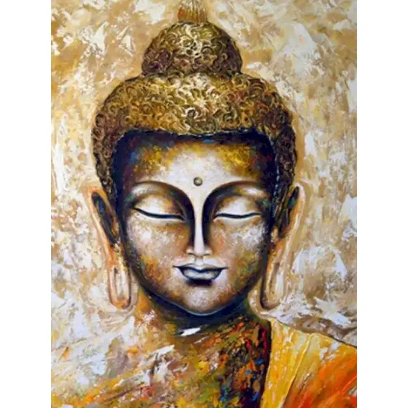 GATYZTORY Painting By Numbers Coloring By Numbers Buddha Canvas Painting For Adults Personalized Gift Handmade Diy Set Artwork Peaceful Pleasures Health and Wellness 99-4 30x40cm Unframed