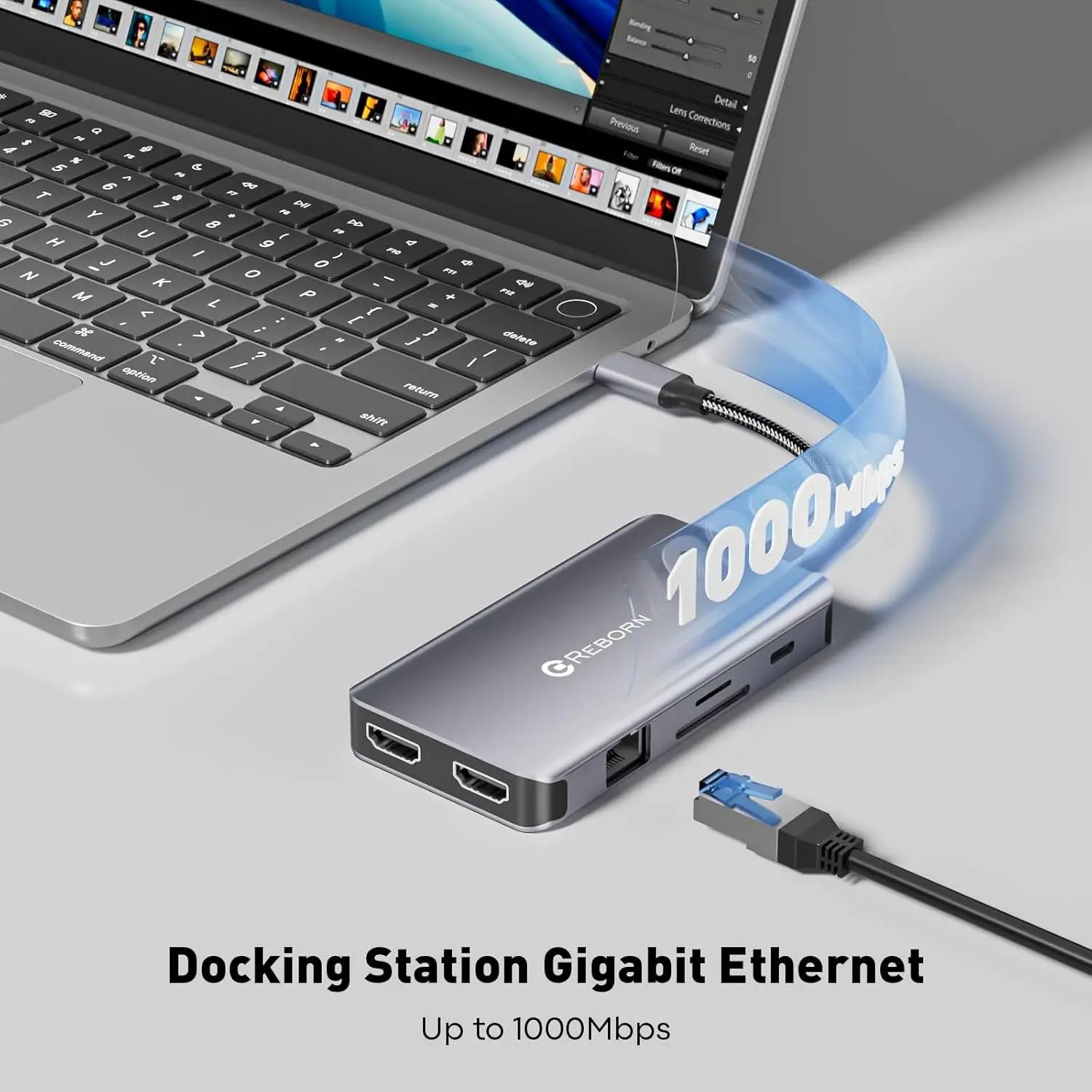 9-in-1 USB-C Docking Station – Dual 4K HDMI, 100W PD, Ethernet Peaceful Pleasures Health and Wellness