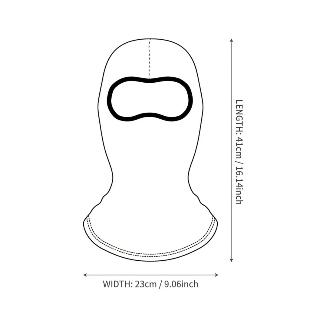 3D Breathable Ice Silk Cycling Mask Sun-Protection Neck Gaiter for Outdoor Sports Peaceful Pleasures Health and Wellness