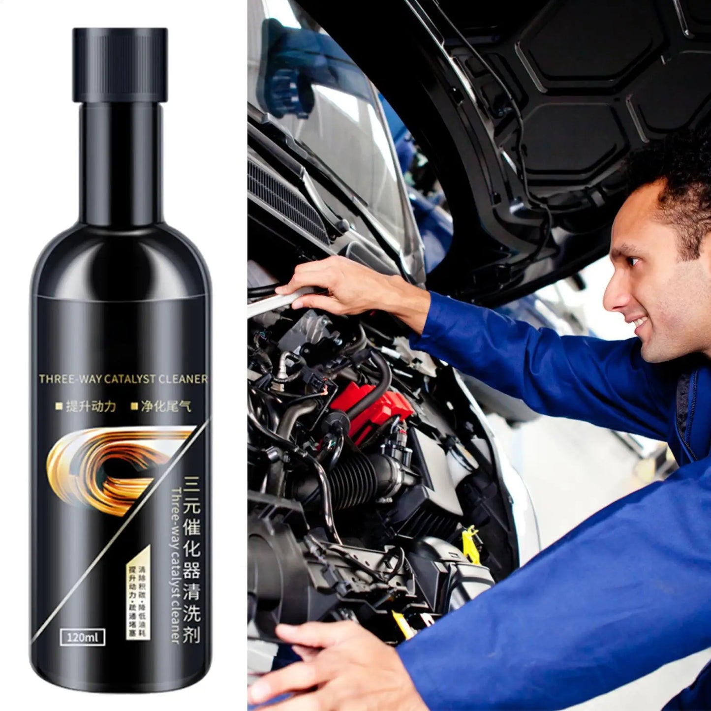 120ml Catalytic Converter Cleaner & Engine Carbon Remover