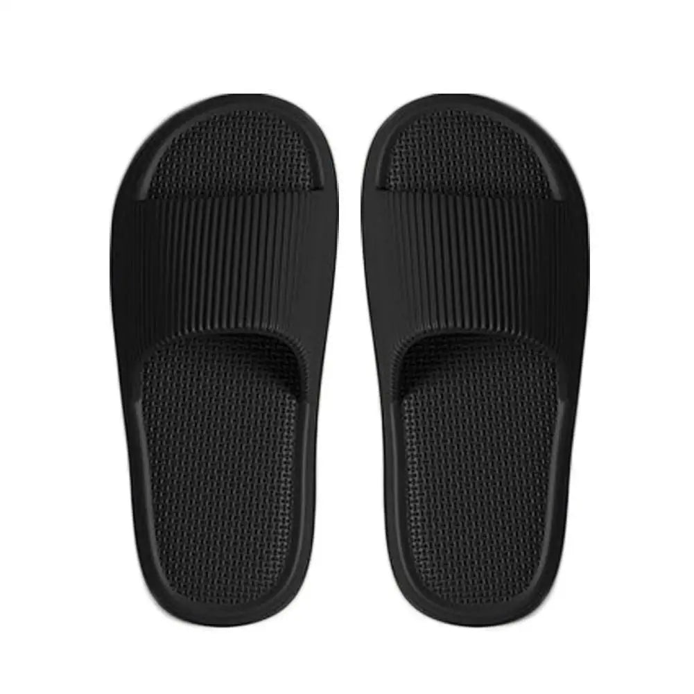 Comfortable EVA Slippers for Couples and Adults Peaceful Pleasures Health and Wellness 36-37 black