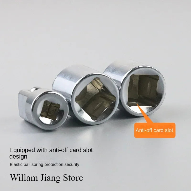 6-Piece Socket Adapter Set – 1/4", 3/8" & 1/2" Drive