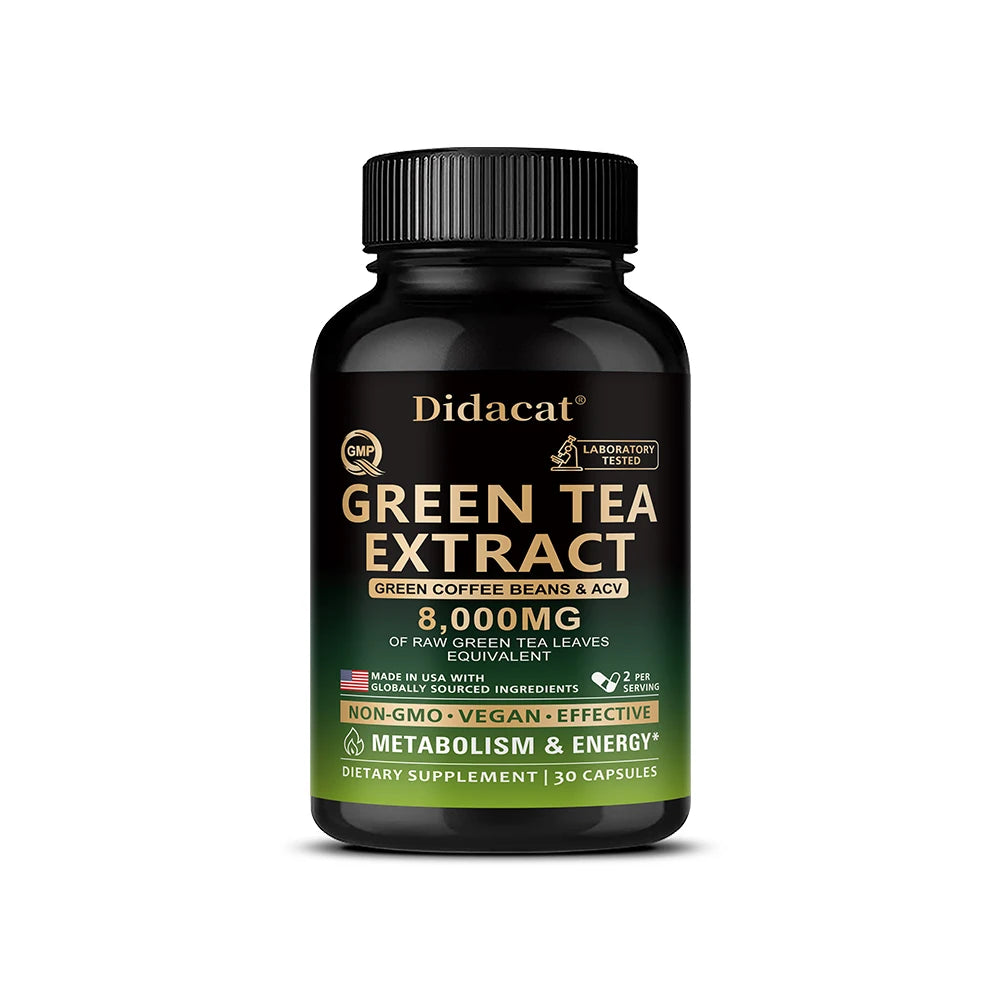 VITALXTRA Green Tea Extract Capsules | Energy & Metabolism