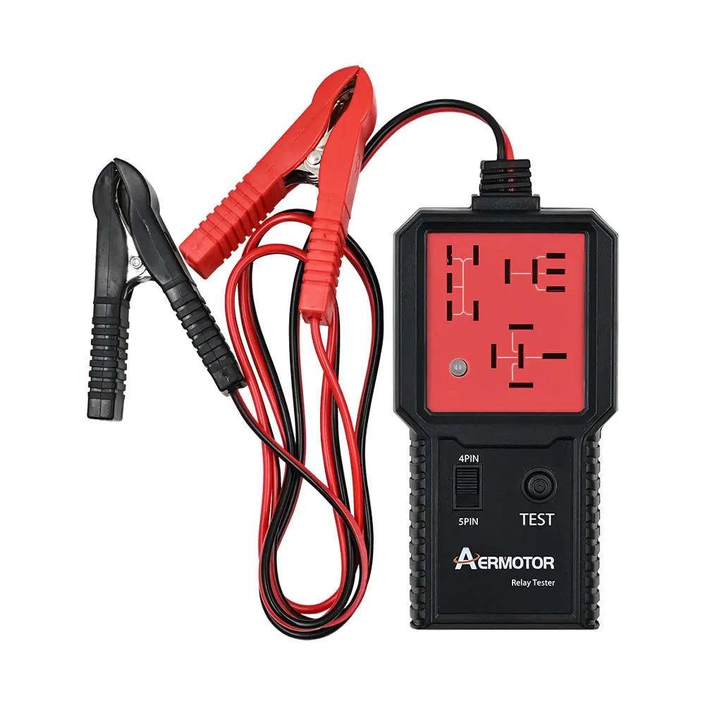 Aermotor 12V 24V Car Relay Tester – Auto Diagnostic Tool