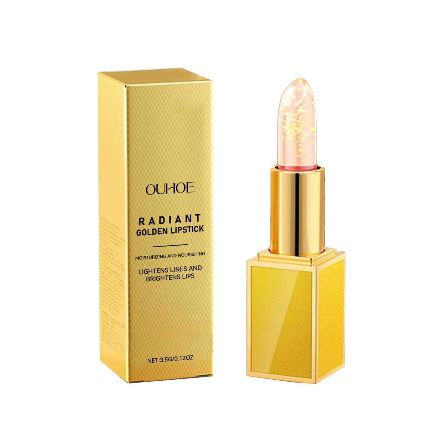 Gold Foil Lip Balm – Hyaluronic Acid, Vitamin E & Gold