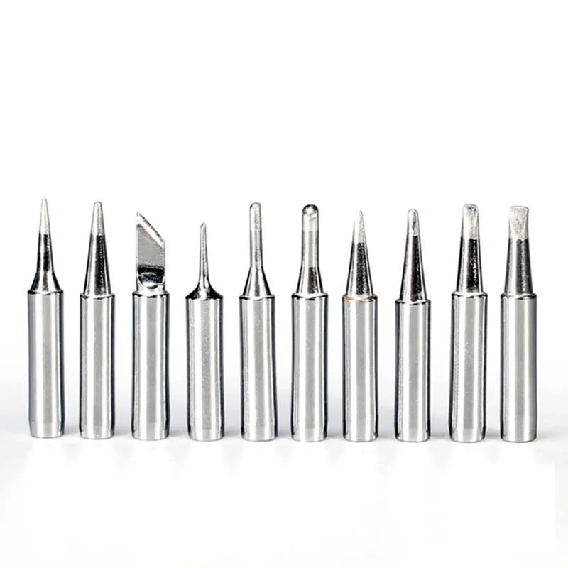 Solder Iron Tip 10pcs YIHUA 900M-T Series Soldering Tips Lead-free Tip For Welding Rework Station Repair Welding Tool Accessorie Peaceful Pleasures Health and Wellness Default Title