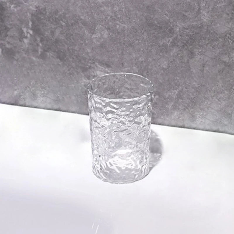 Plastic Toothbrush Cup with Handle | Portable Bathroom Tumbler Bathroom Tumbler Cup Peaceful Pleasures Health and Wellness Clear