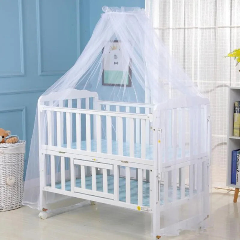 Baby Crib Mosquito Net Dome Canopy | Breathable Newborn Tent
