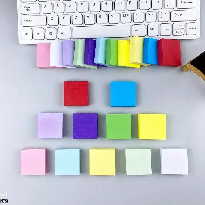 2025 Fluorescent Sticky Note Posted It Pads Stickers Planner Sticker