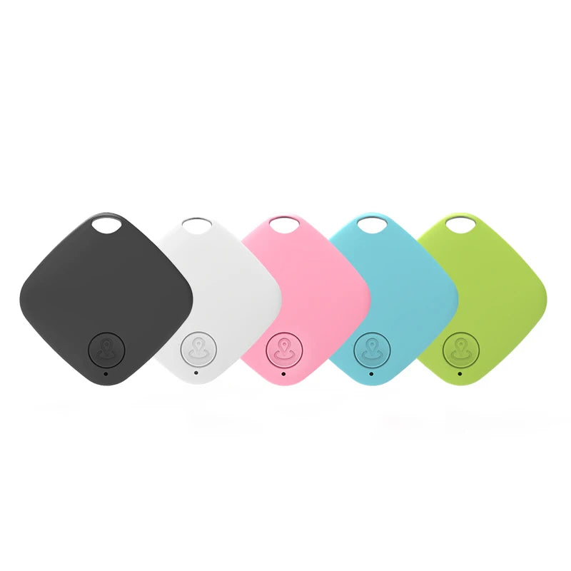HOMEFISH Mini Bluetooth 5.0 Tracker AntiLost Device Round Pet Kids Bag Wallet Tracking Smart Finder Locator Peaceful Pleasures Health and Wellness