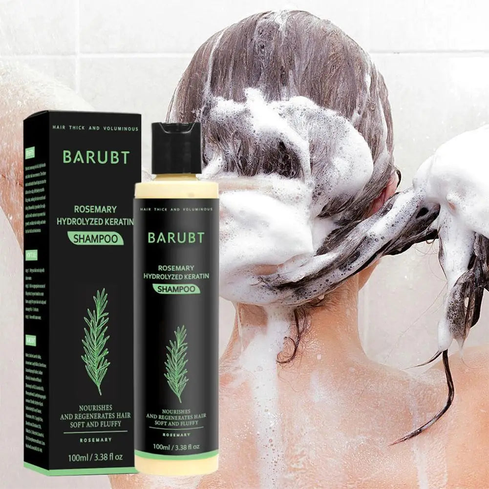 BIOAOUA Rosemary Keratin Shampoo – Hair Growth & Scalp Cleanse
