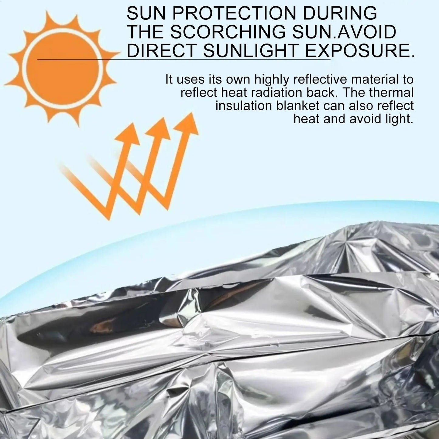 Reusable Thermal Emergency Blanket | Camping & Survival