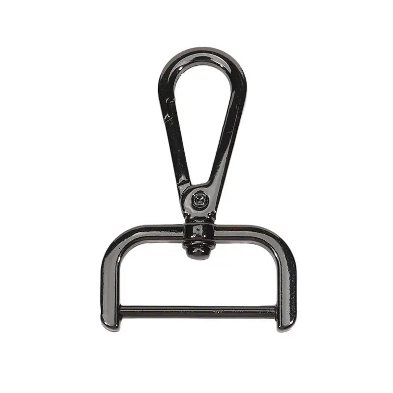 Bag Buckle Accessories Hardware Lock Buckle Metal Buckles Thickened Bag Strap Hanging Buckle Backpack Accessories Buckle Peaceful Pleasures Health and Wellness Black 3.2cm