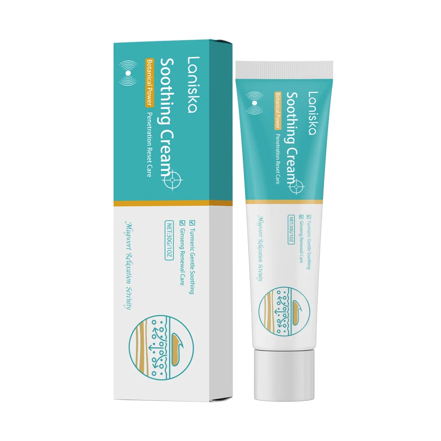 Laniska Neck & Shoulder Massage Cream | Natural Plant Extracts