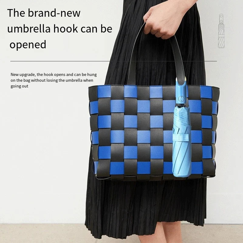 Automatic Folding Umbrella – UV Sun & Rain Protection