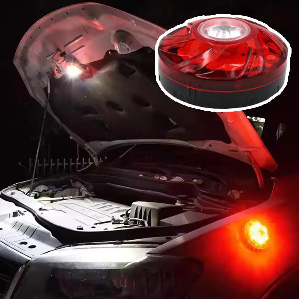 Magnetic Car Strobe Warning Light – Emergency Signal for Trucks