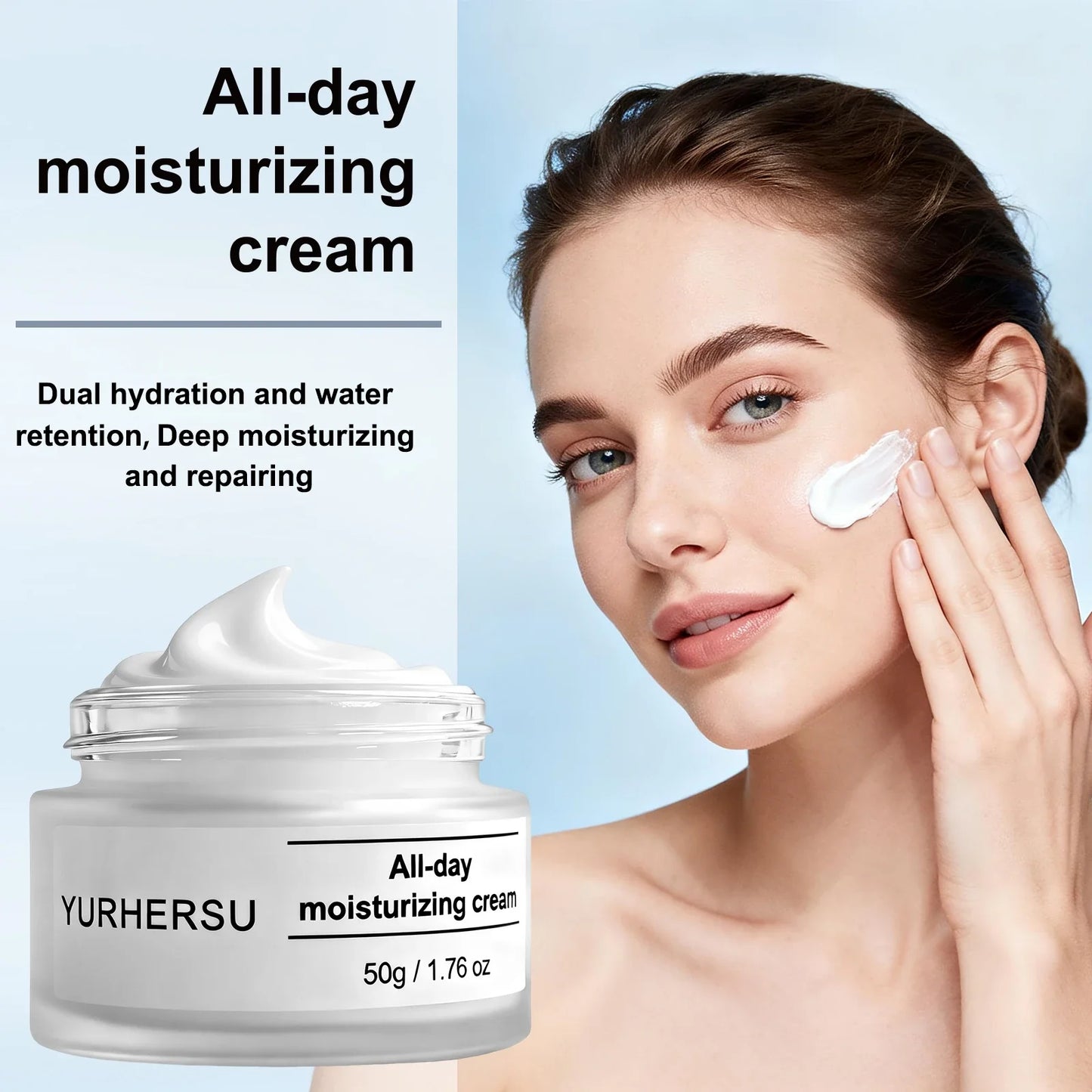 Hyaluronic Acid All Day Moisturizing Face Cream – 50g