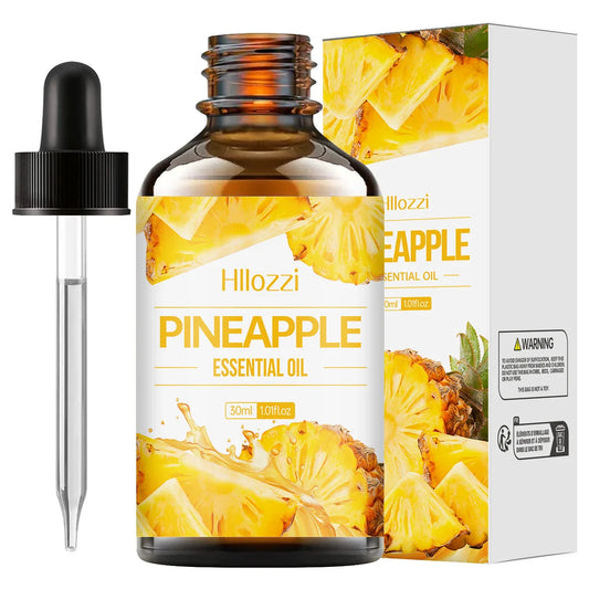 Hllozzi Pineapple Facial Oil – Nourishing Pure Essential Oil Facial Essential Oil Oasis Select Pineapple 30ml fruit