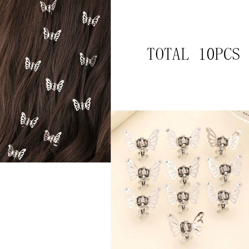 Kid Ponytail Braid Hair Extensions with Curly Ends - Elastic with Butter/ Dreadlock Hair Beads- Protective Hairstyle Detachable Peaceful Pleasures Health and Wellness 10pcs beads
