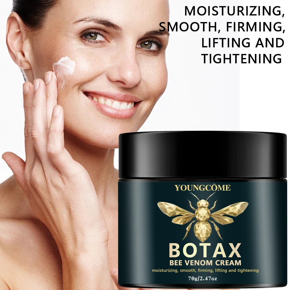 YOUNGCOME Bee Venom Cream - Hydrating Face for Smooth & Firm Skin Lifting & Tightening Formula Daily Nourishing Skincare Peaceful Pleasures Health and Wellness