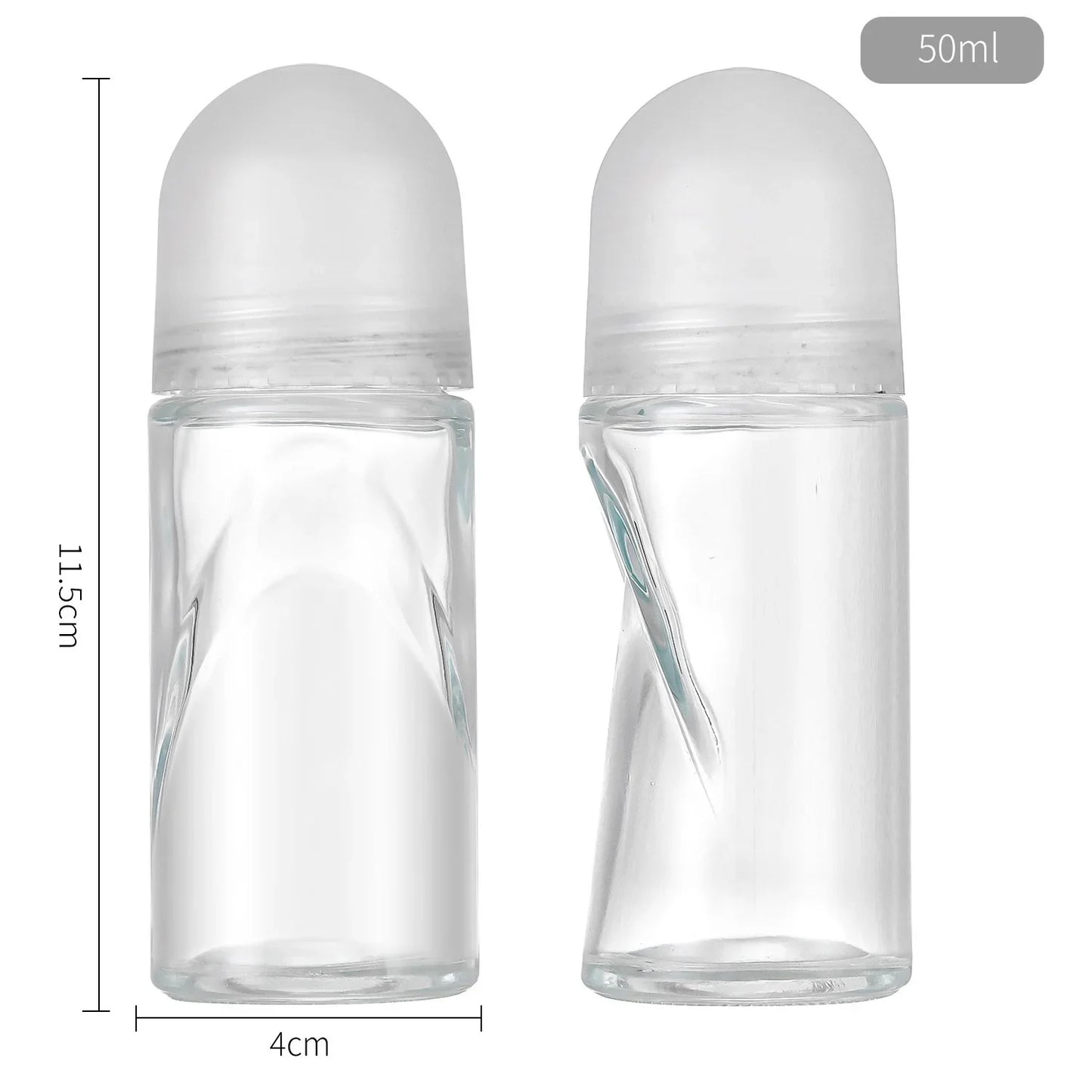 Glass Roll-On Bottle | Refillable 30ml & 50ml Travel Perfume Vial
