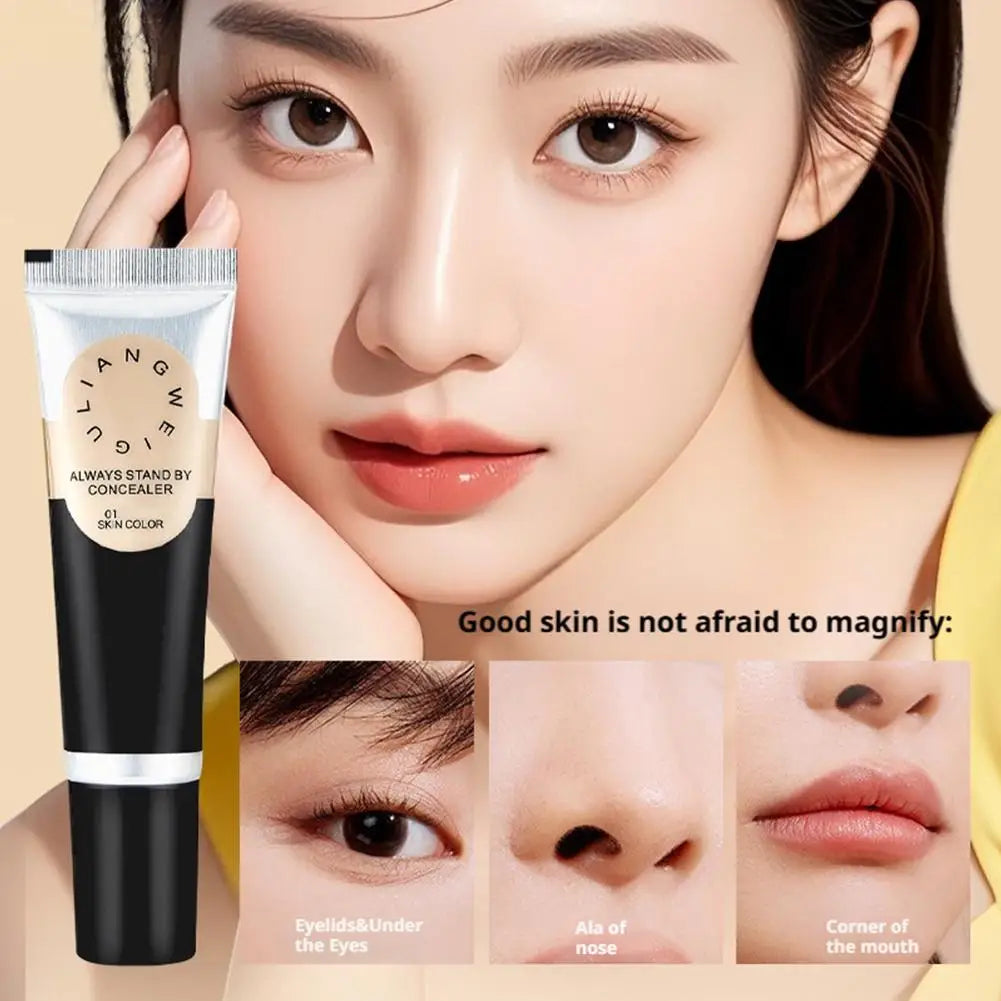 Multi-Purpose Concealer Cream Concealment Spots Dark Circles Acne Scars Tear Troughs Long-lasting Sweatproof Foundation Makeup Peaceful Pleasures Health and Wellness