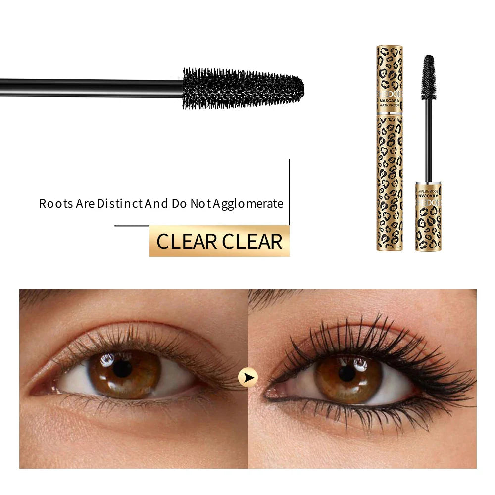 Waterproof Black Mascara – Curling & Smudge-Proof | 1 or 2 Pack
