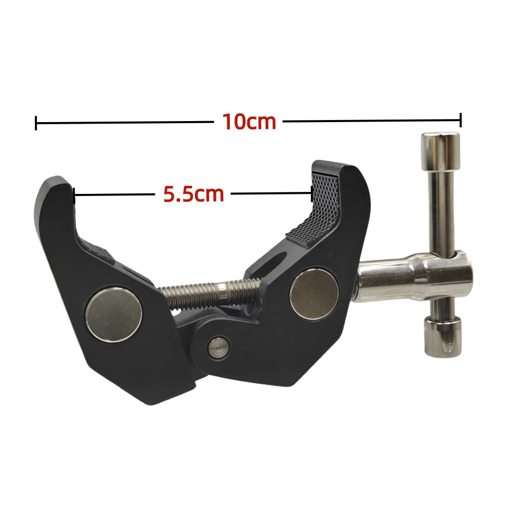 Super Clamp 360° Mini Ball Head Quick Release Mount for DSLR Camera