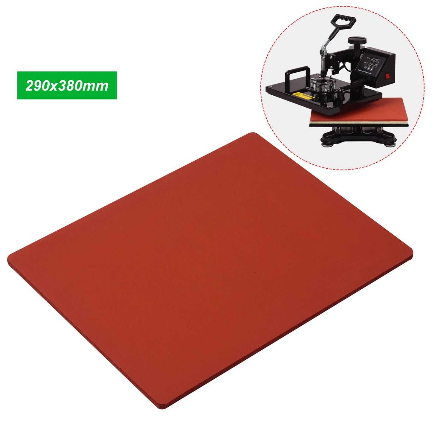 Silicone Heat Press Mat 15x15" | Cricut Easy Press 2 Compatible