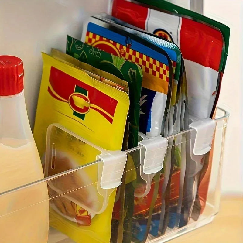 Clear Adjustable Refrigerator Organizer Dividers – 8/16/24 Pack