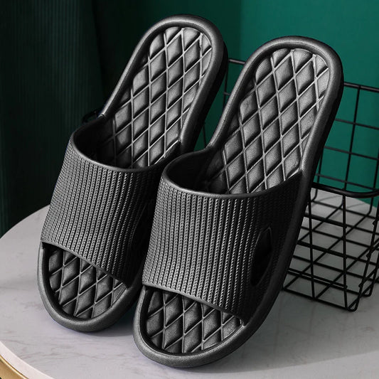 Soft EVA Non-Slip Indoor Slippers for Men & Women | Bathroom