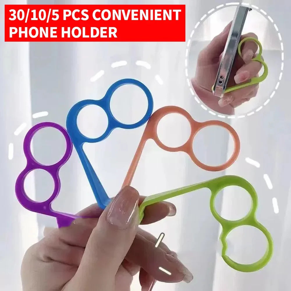 10/5 PCS - Creative Phone Stand Convenient Multi functional Simple Finger Phone Stand Desktop Phone Stand Peaceful Pleasures Health and Wellness