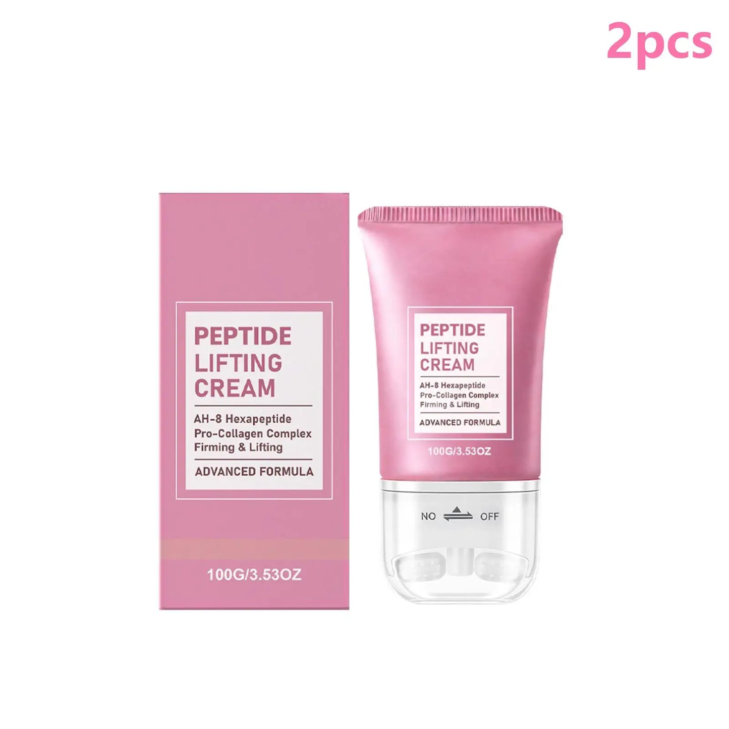 AH-8 Peptide Neck Cream for Firming and Moisturizing Peaceful Pleasures Health and Wellness 2pcs