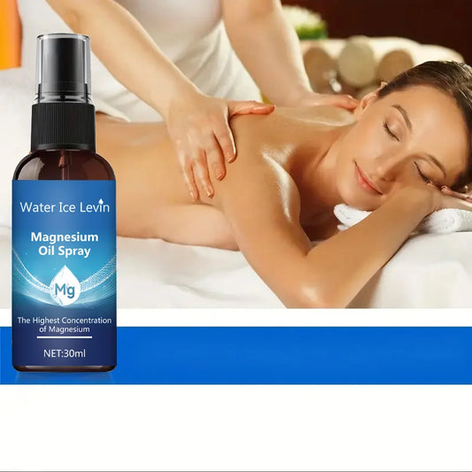 Magnesium Oil Spray – Hydrating Face & Body Skincare, 30ml Hydrating Skin Spray Peaceful Pleasures Health and Wellness