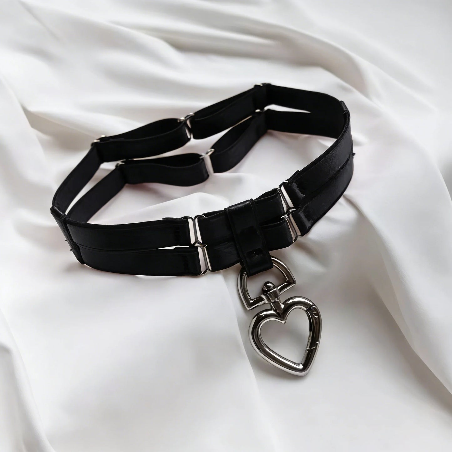 Women Sexy Simple Heart Thigh Leg Strap Garter Gothic Lingerie