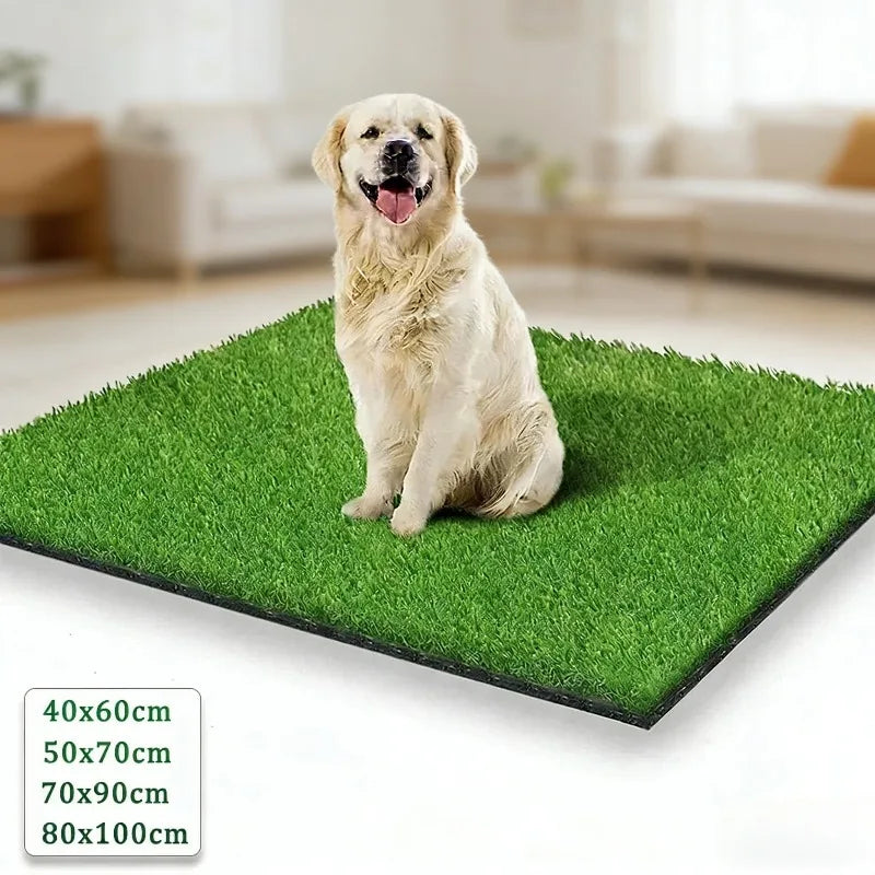 Washable Artificial Grass Dog Potty Training Mat | Indoor & Outdoor