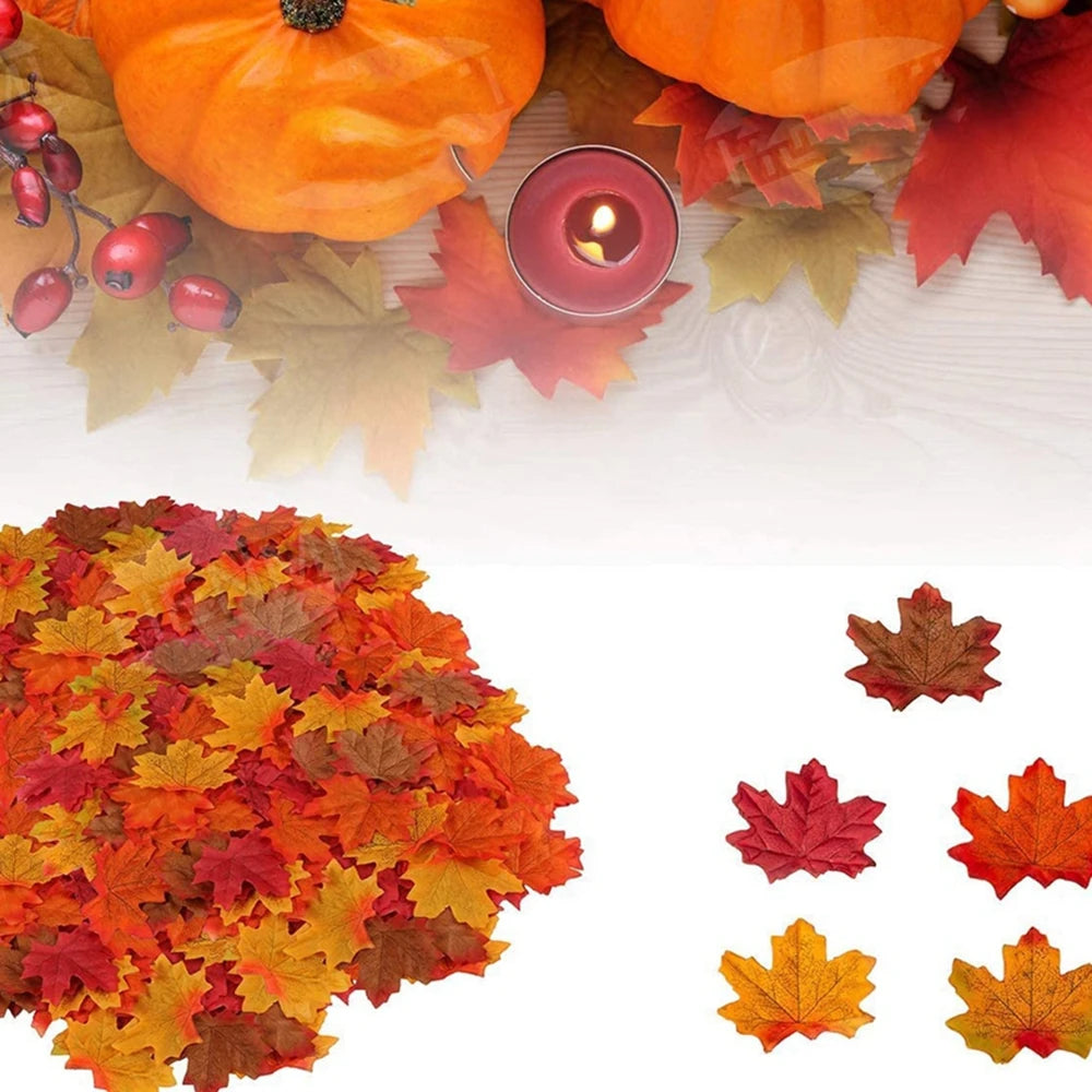 Silk Maple Leaf Artificial Flowers – Autumn Wedding & Home Decor