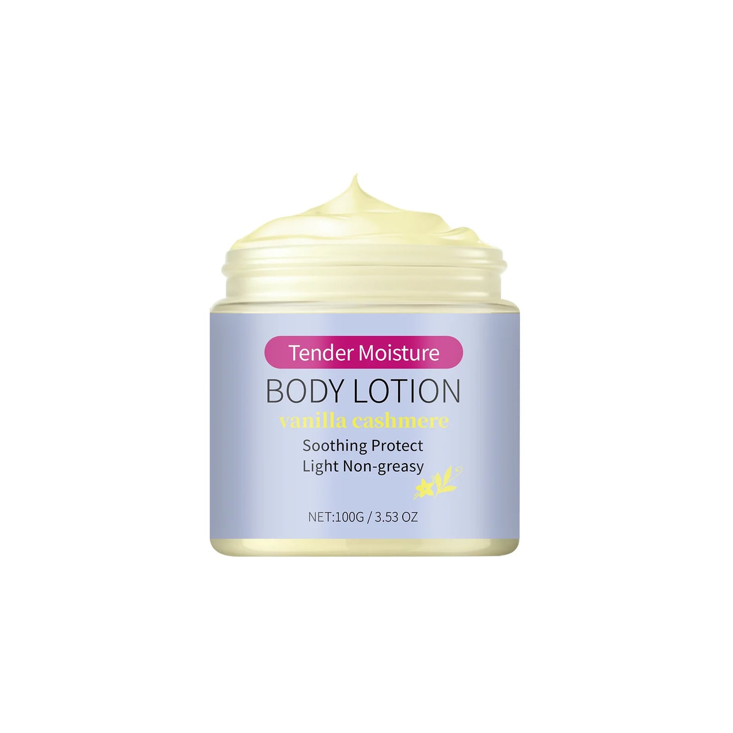 Vanilla Cashmere Body Lotion – 24H Hydration, Dry Skin