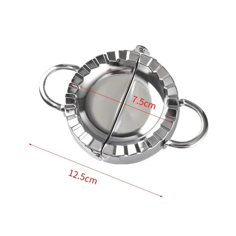 Stainless Steel Dumpling Maker Press | Ravioli & Pierogi Mold