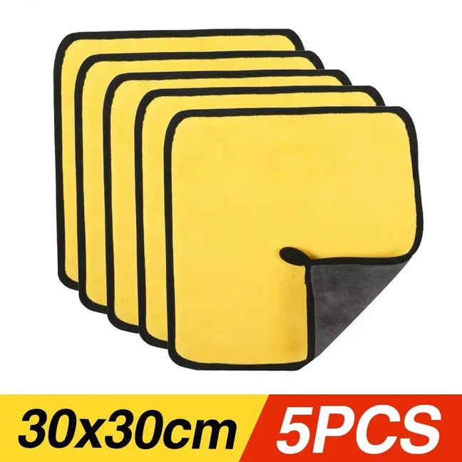 Car Wash Microfiber Towels | Soft Absorbent Detailing Cloths