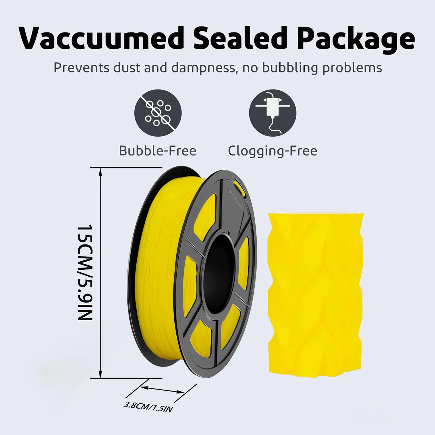 95A Flexible TPU Filament 1.75mm – FDM 3D Printer | DINGSUN 3D
