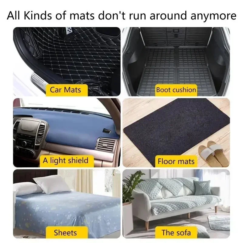 Self-Adhesive Hook & Loop Fastener Tape for Car Floor Mats