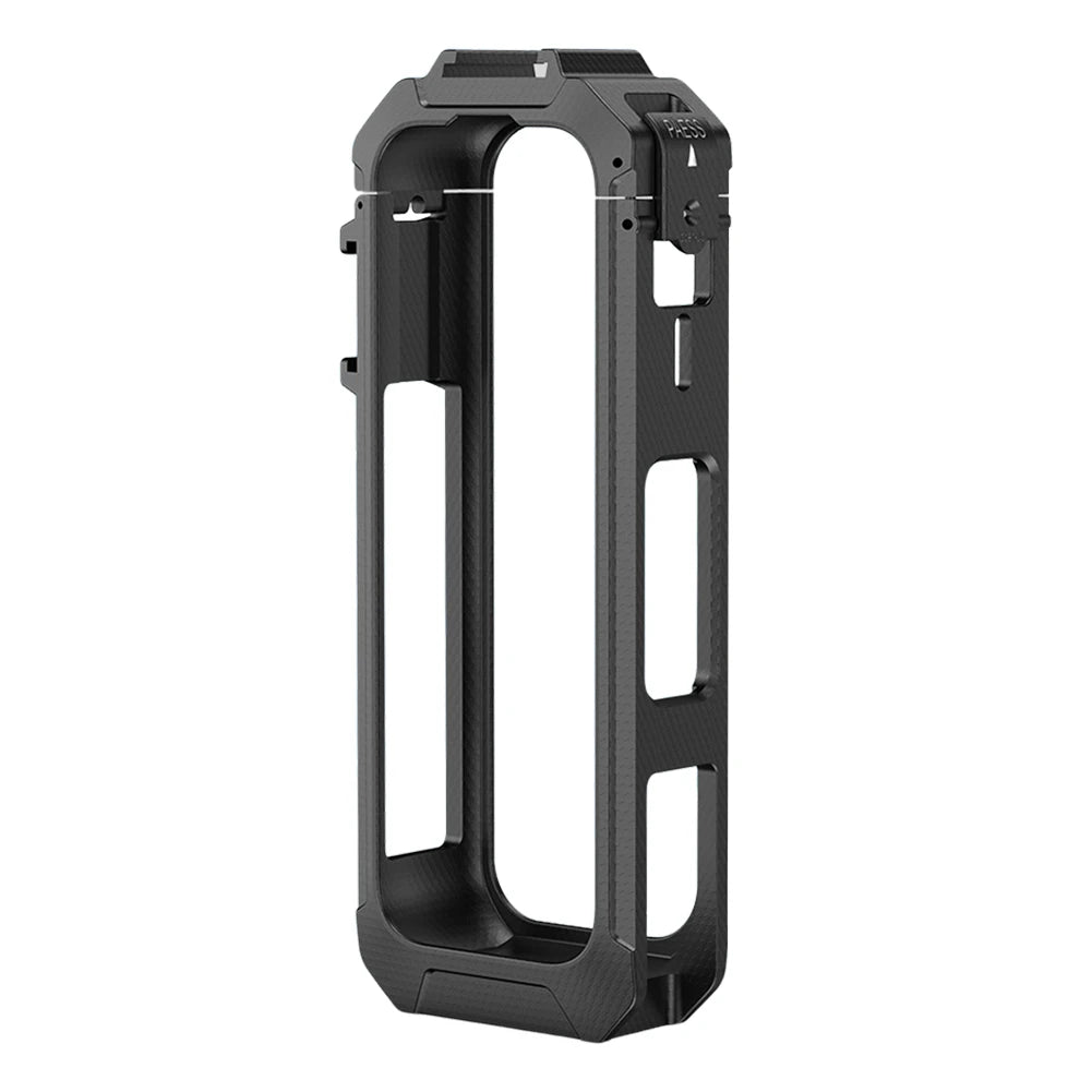 Action Camera Frame Magnetic Quick Release Interface Expansion Bracket Housing Case for Insta360 X5 Camera Accessories Peaceful Pleasures Health and Wellness as show