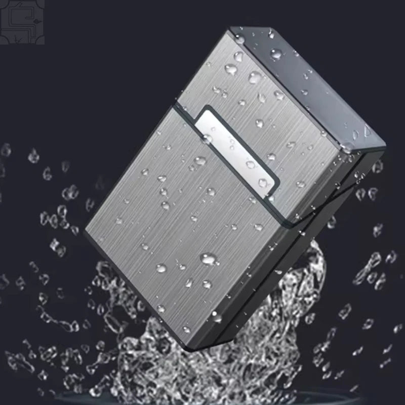 Portable Slim Aluminum Cigarette Case Regular King Holder Tobacco