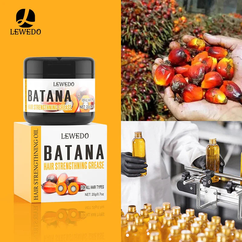 LEWEDO Batana Oil Hair Mask – Organic Nourishing Treatment 20g