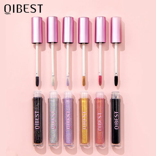 QIBEST Shimmer Diamond Lip Gloss Makeup Mirror Lip Glaze Liquid Lipstick Long-Lasting Matte Lip Tint Lipgloss Lips Cosmetics Peaceful Pleasures Health and Wellness