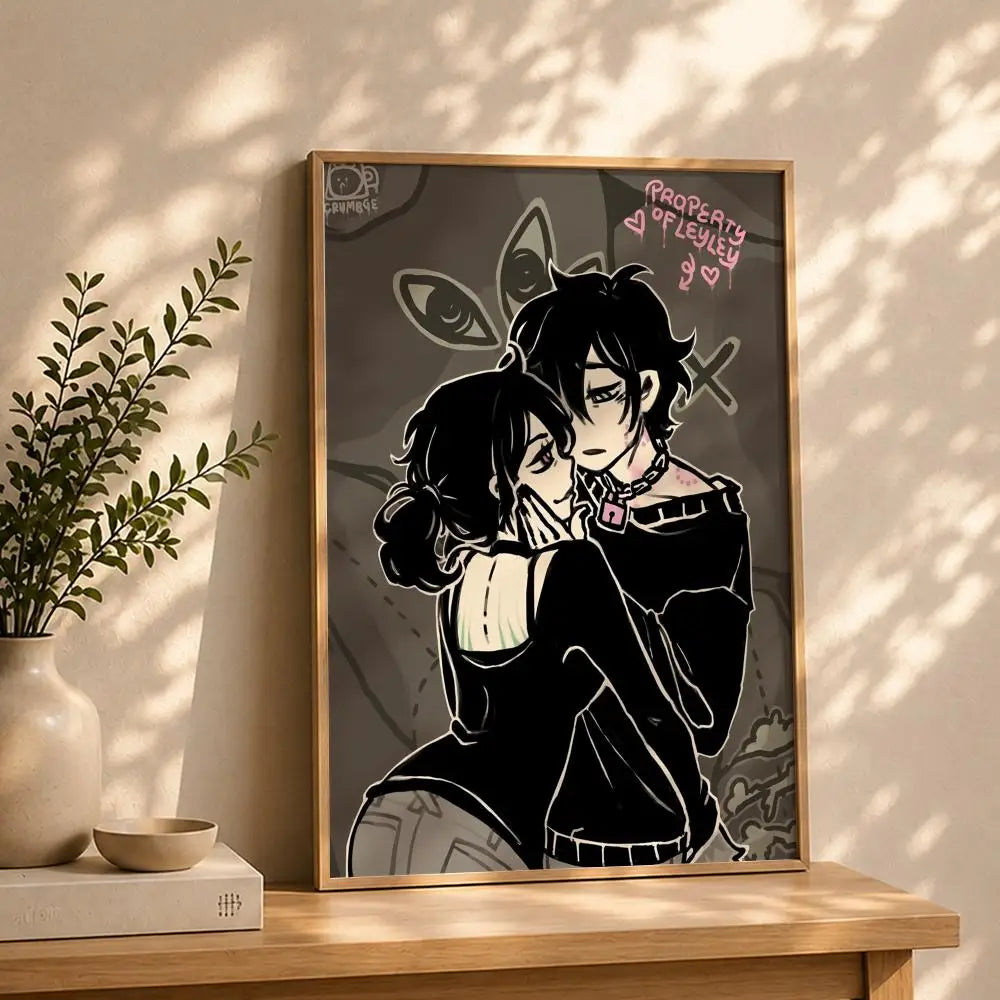 Coffin of Andy and Leyley Poster – HD Waterproof Wall Art Game Wall Poster Peaceful Pleasures Health and Wellness