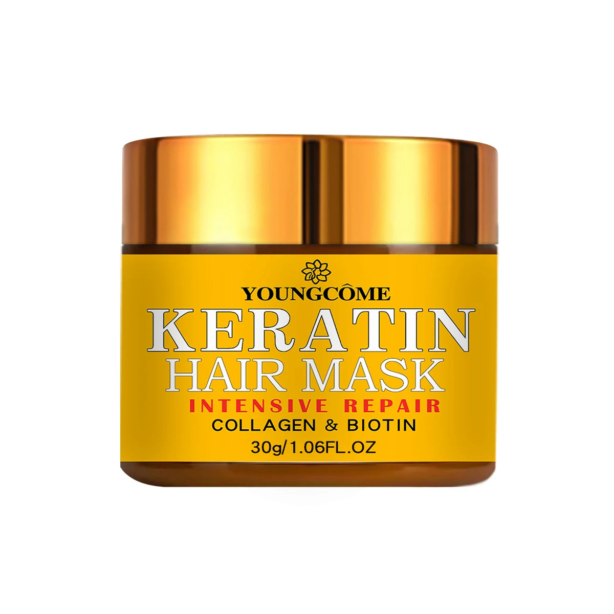 Hair Repairs Hair Mask Biotin Collagen Keratin Treatment Hairs Conditioner Hair Essential Oil Nourishing for Dry Damaged Peaceful Pleasures Health and Wellness 30g