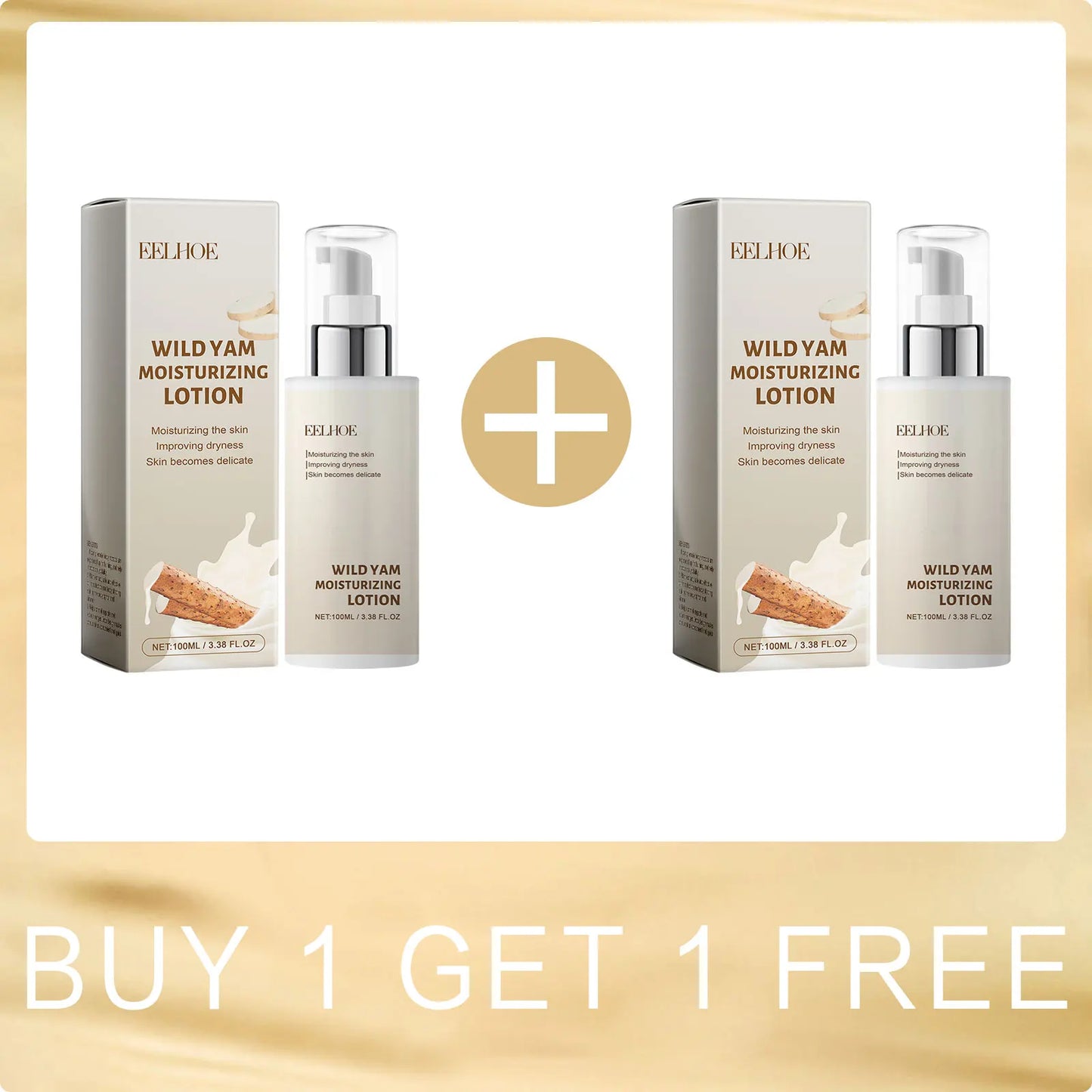 EELHOE Wild Yam Face Cream – Hydrating, Firming & Brightening Set