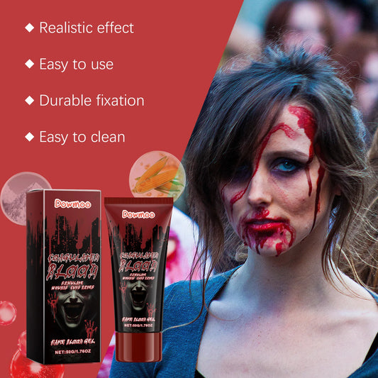 Dowmoo Halloween Makeup Gel | Horror SFX Face & Body Paint Halloween SFX Makeup Peaceful Pleasures Health and Wellness